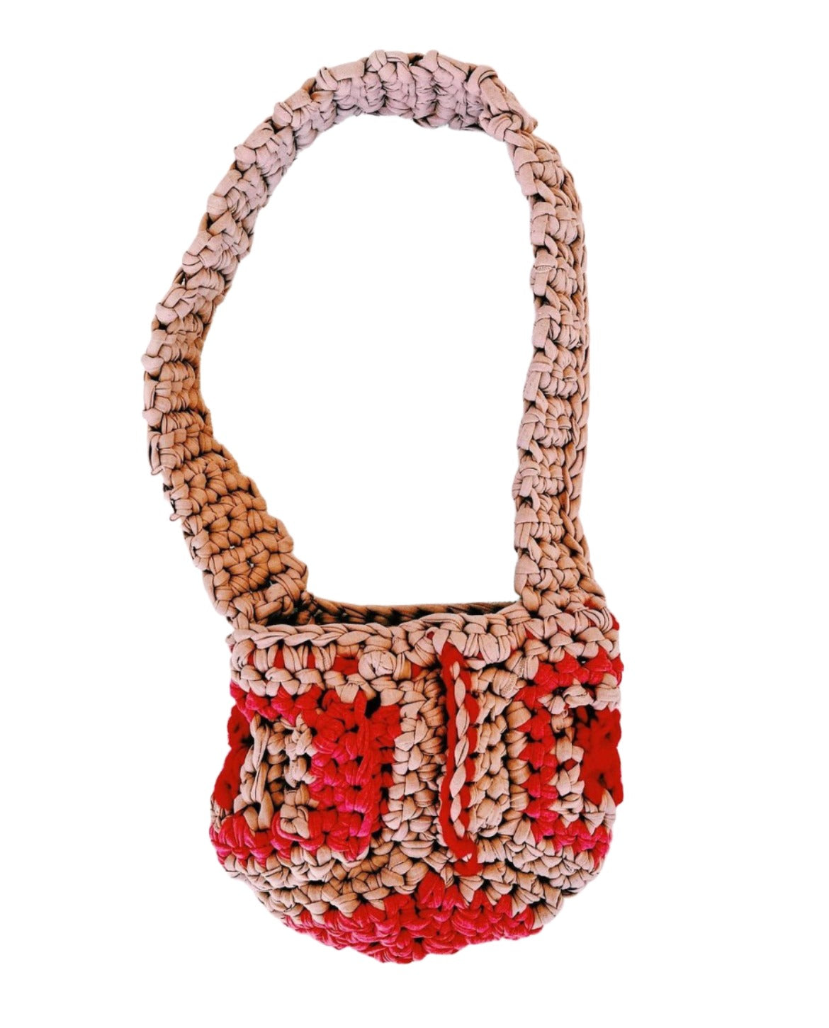 Red Bucket Bag