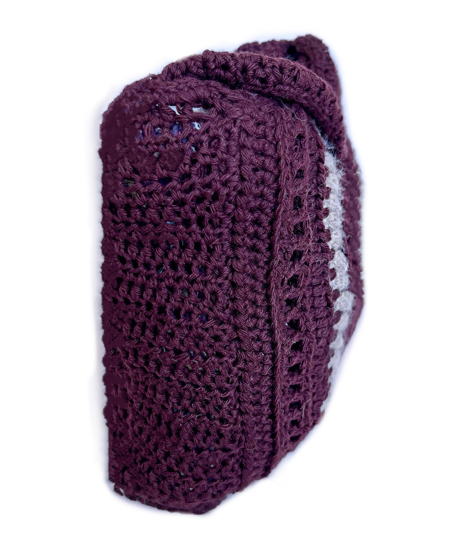 Deep Wine Sweater Tote