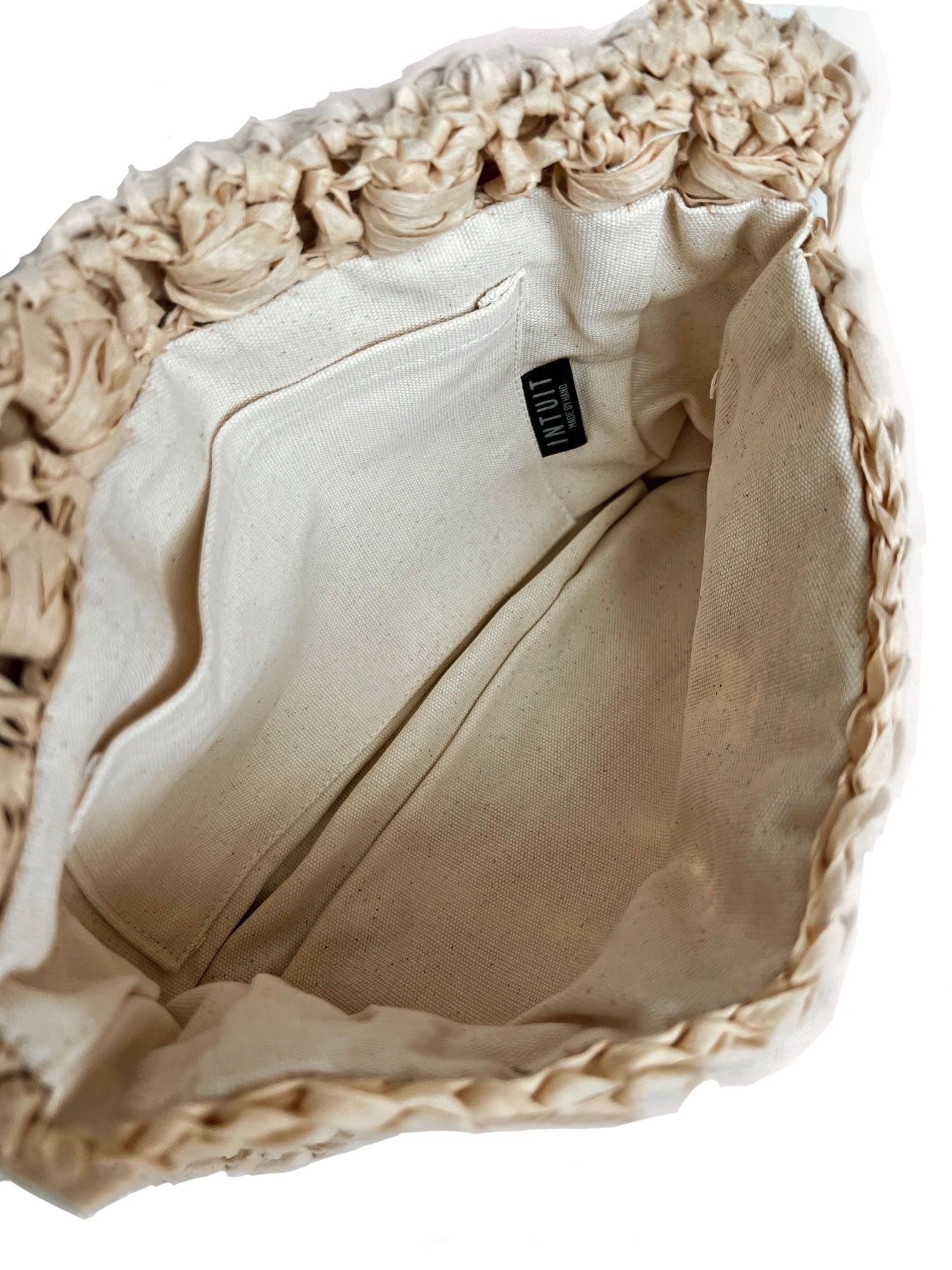 Raffia Clutch