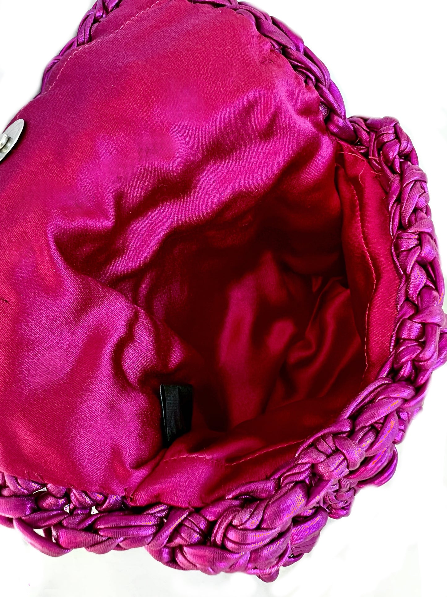 Petite Fuchsia Clutch