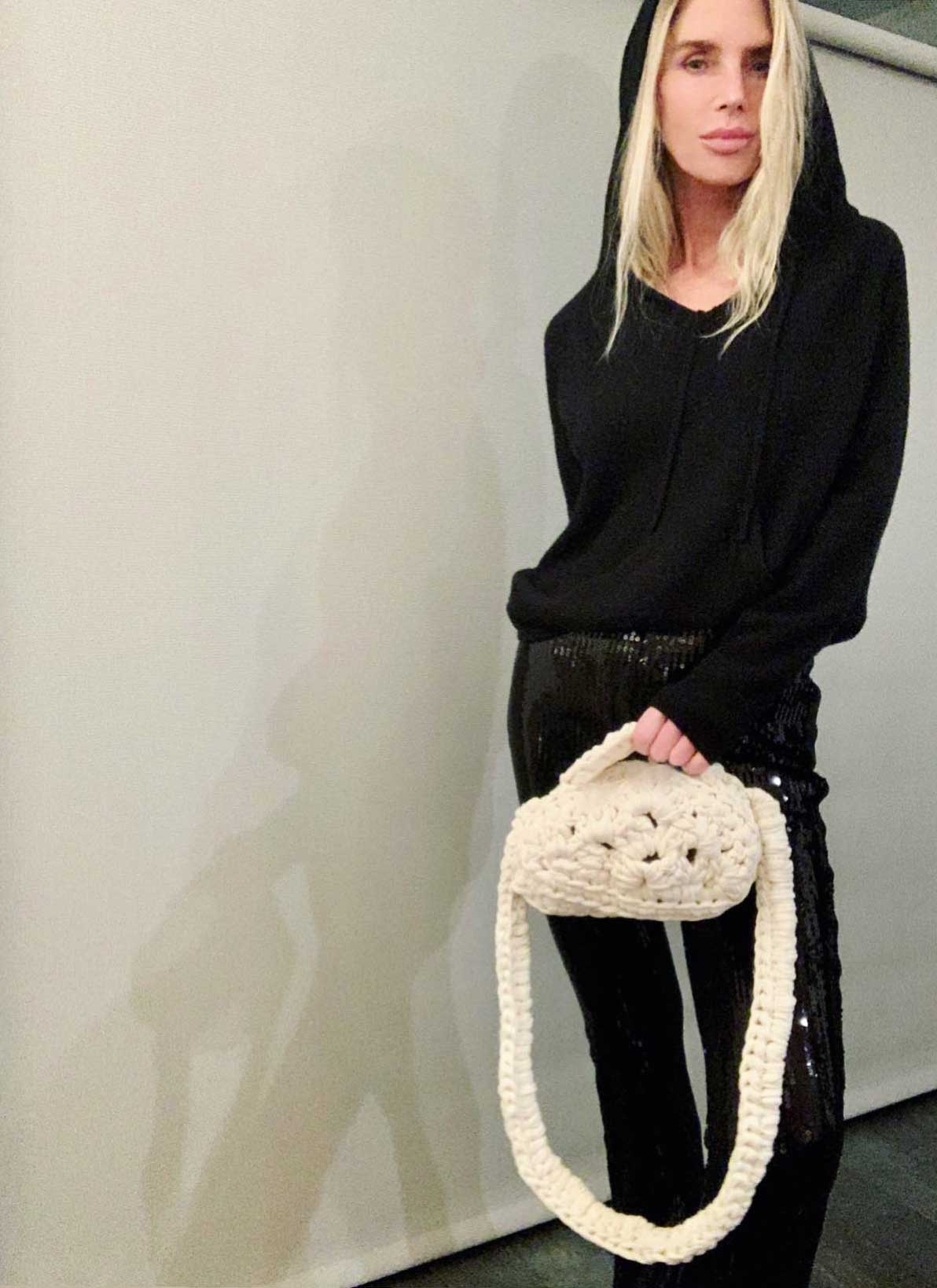 Ivory Crossbody Barrel