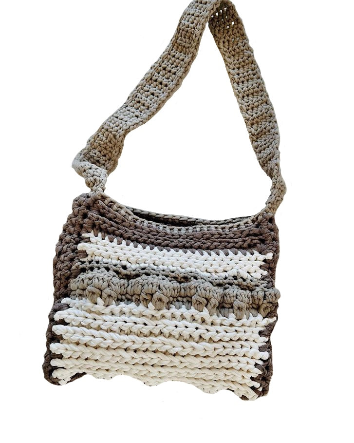 Custom Taupe Crossbody