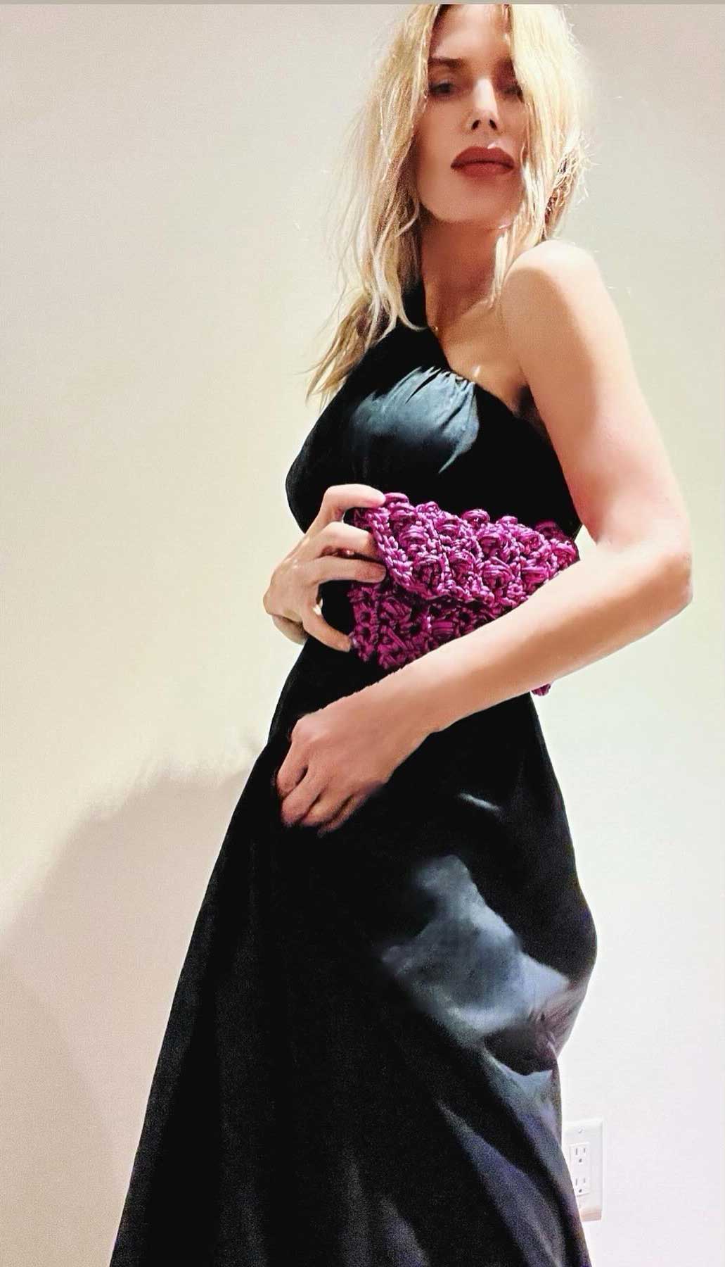 Petite Fuchsia Clutch