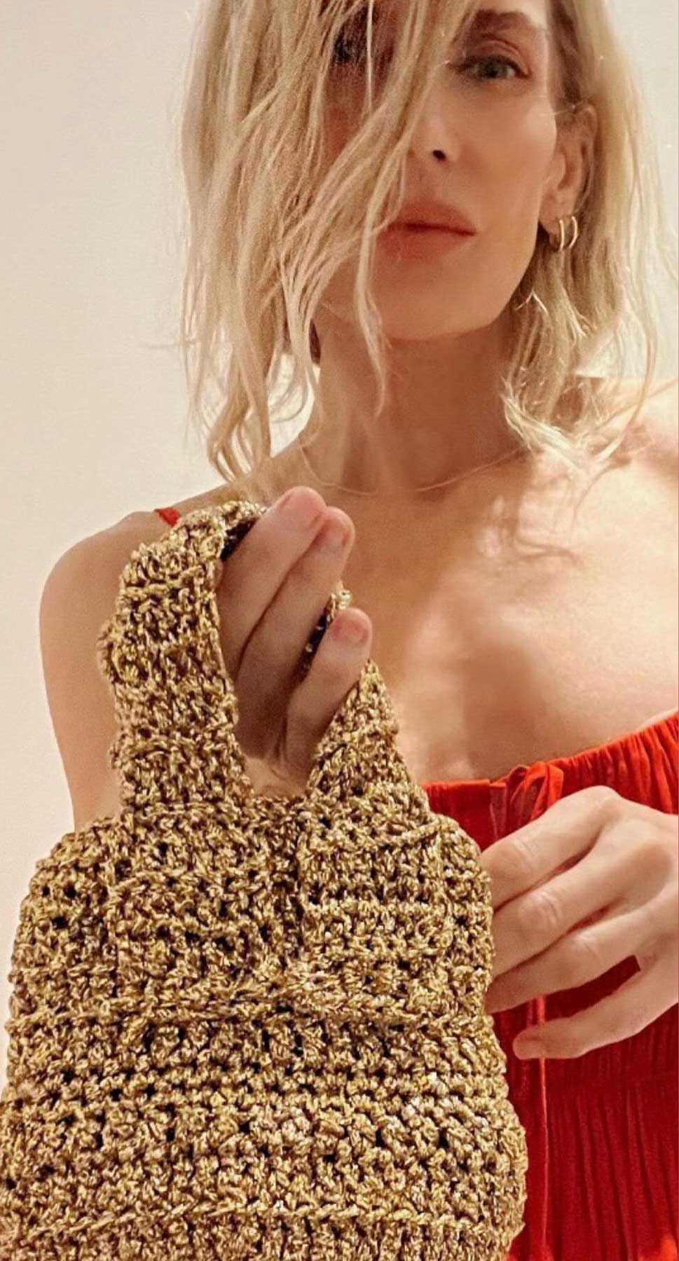 Golden Evening Bag