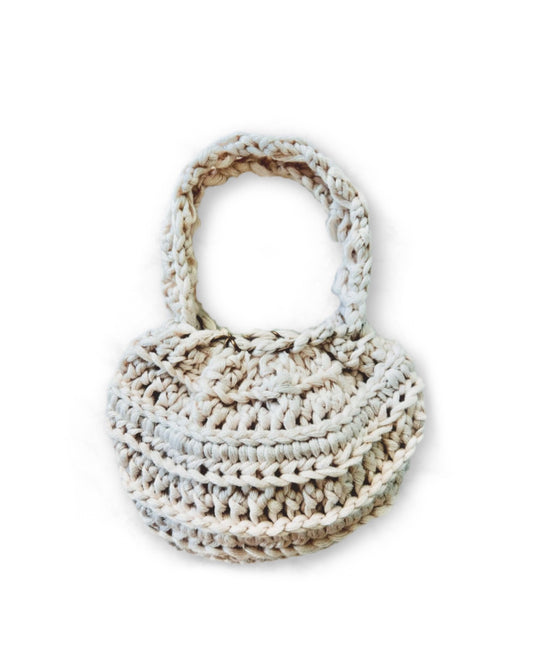 Ivory Mini Hobo Bag