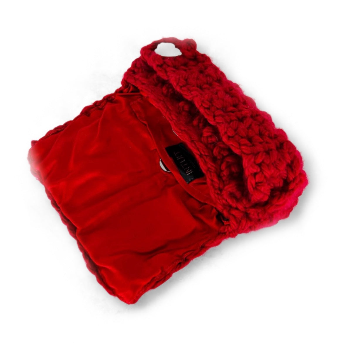 Red Lotus Flower Clutch