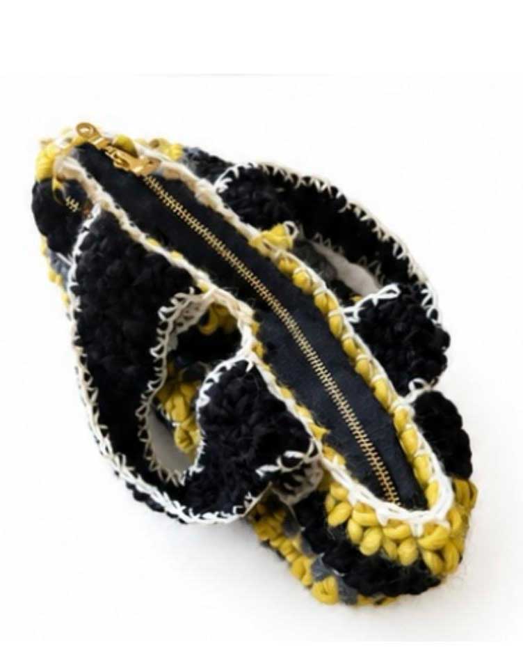 Multi Yellow Medium Bag
