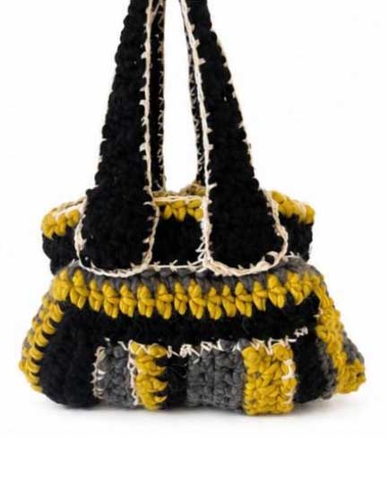 Multi Yellow Medium Bag