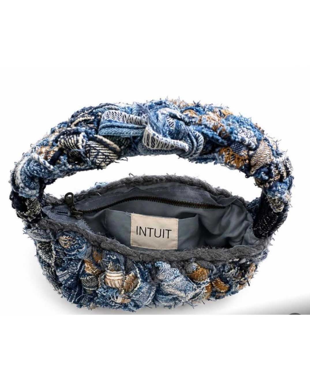 Mixed Denim Bag