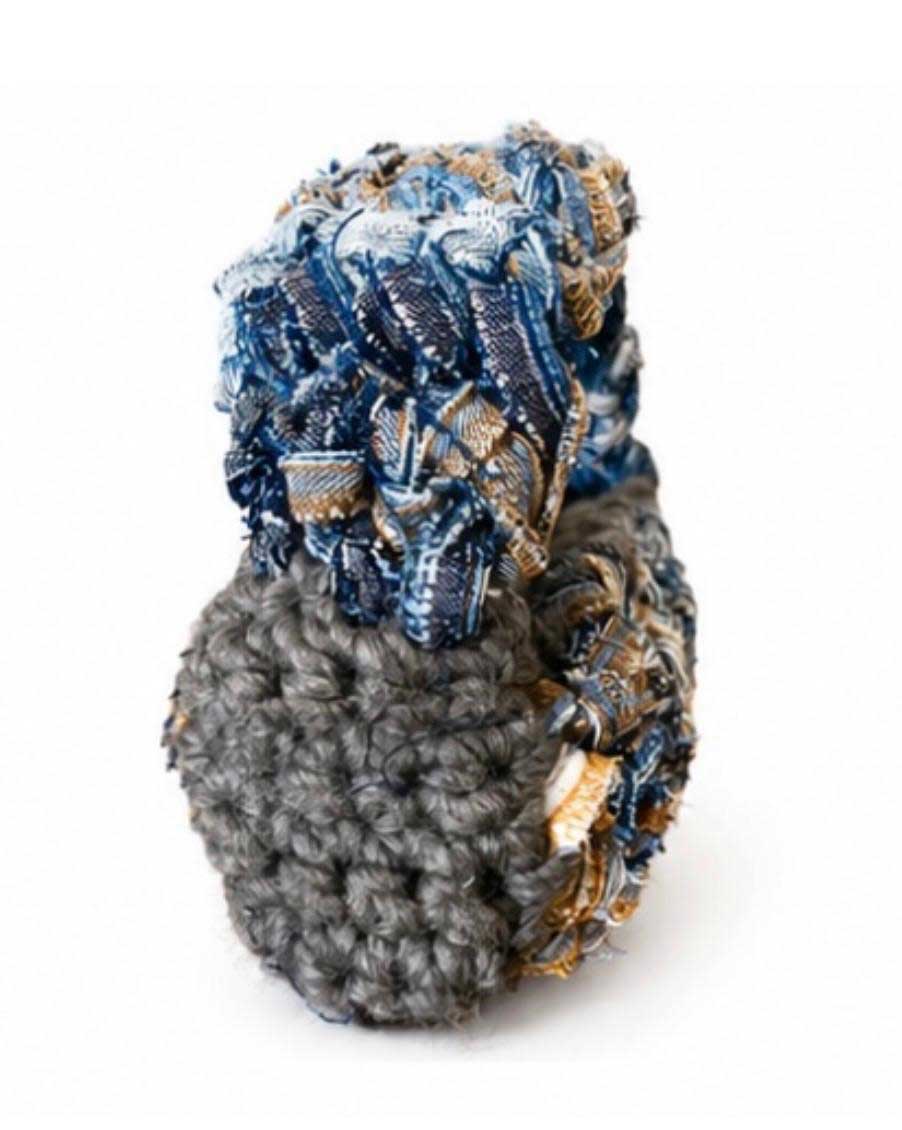 Mixed Denim Bag