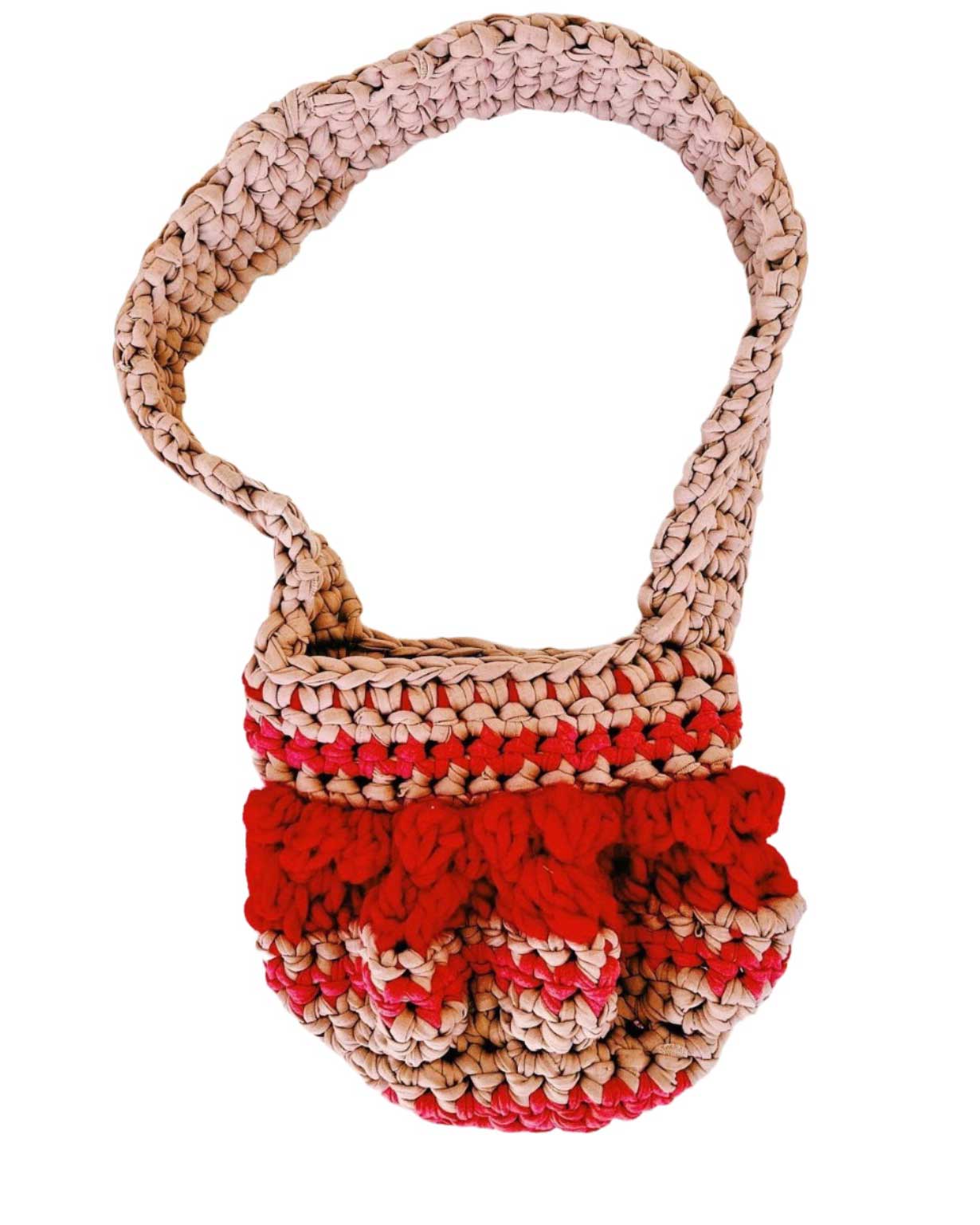 Red Bucket Bag