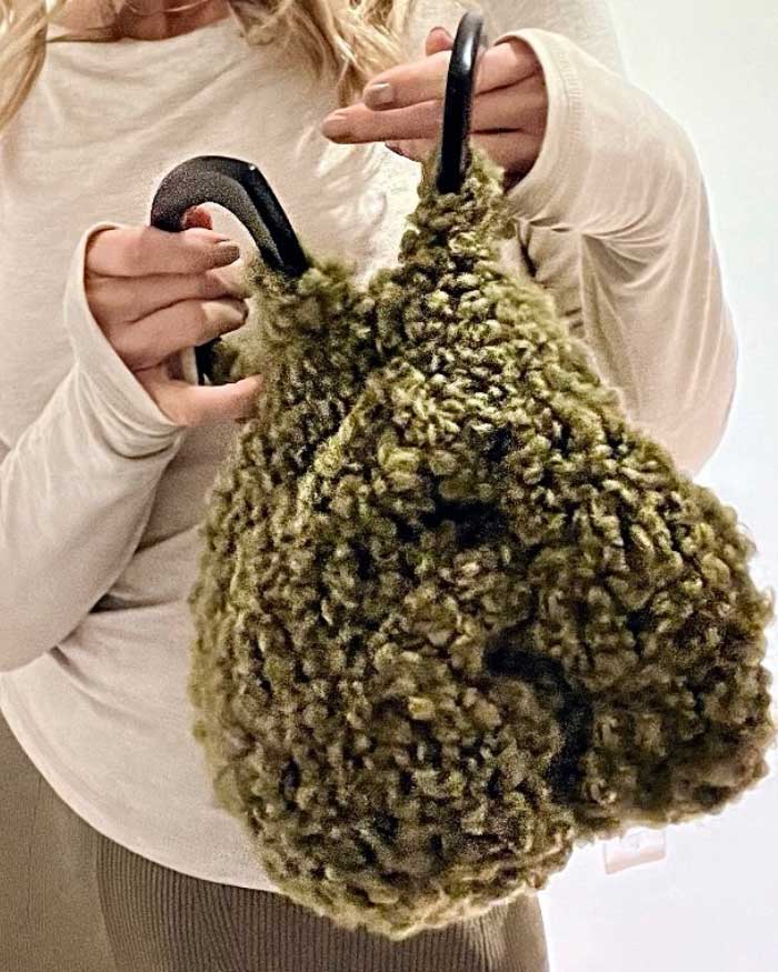 Large Olive Green Tote